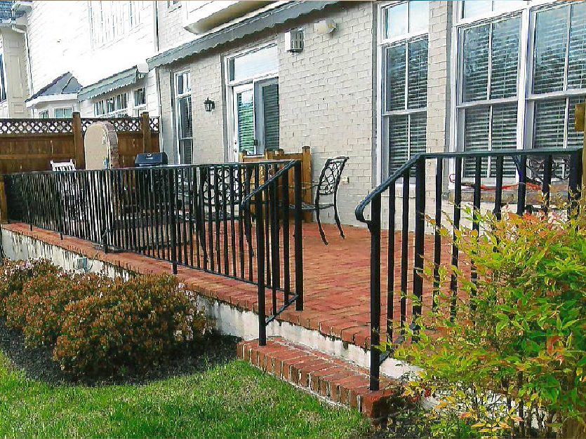 Fence outdoor house ornamental iron work