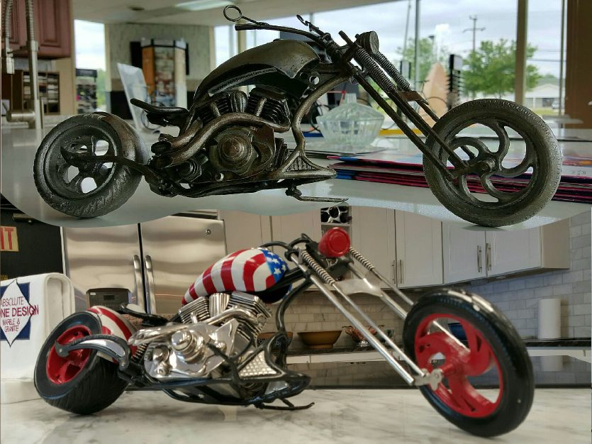 Motorcycle Art Decor Harley Davidson